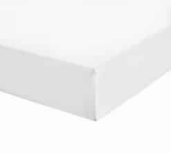 MICRO FABRIC FITTED SHEET PLAIN WHITE MATTRESS COVER - Image 4